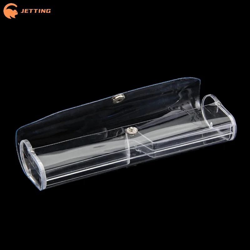 Aliexpress 1/5/10Pcs PVC Clear Glasses Case Lightweight Portable Eyeglass Box for Reading Glasses Fashion Unisex Pen Holder 15*4.6*2.3cm - Aliexpress Deal