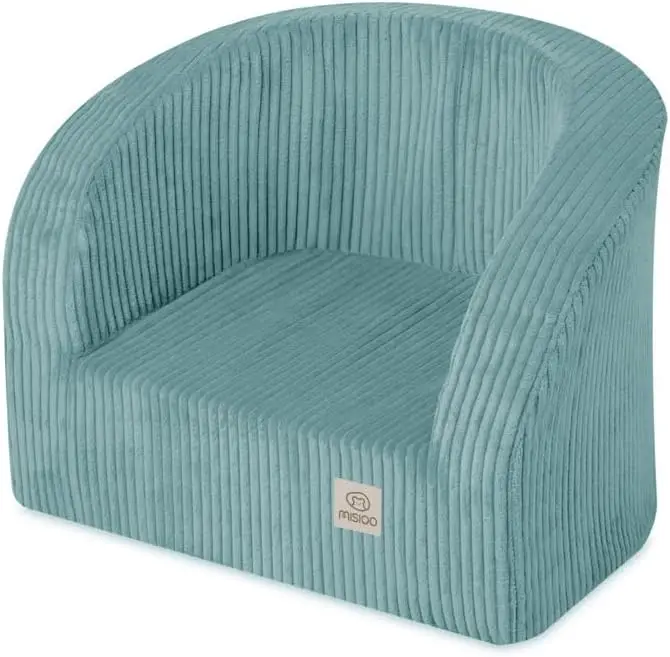 Fotel dla dzieci od 1 roku życia – fotel klasy premium, stabilny i miękki, ergonomicznie wyściełany, 40 x 53 x 36 cm, fotel dziecięcy