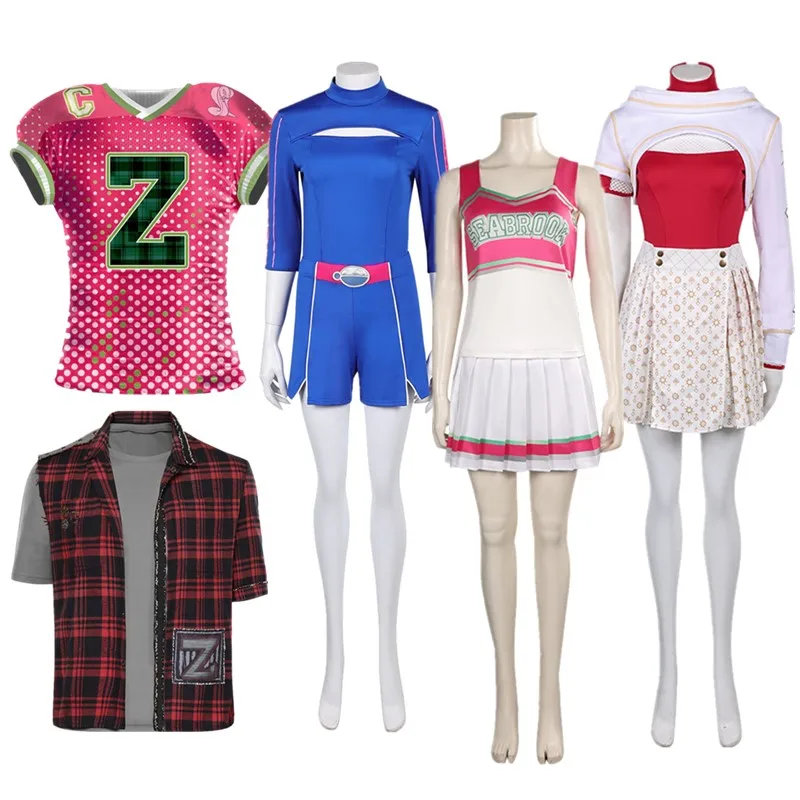 

Fantasy Addison Cosplay Dress Nova Costume Zed T-shirt Coat Fantasia Cheerleading Uniform Outfits Halloween Carnival Party Suit
