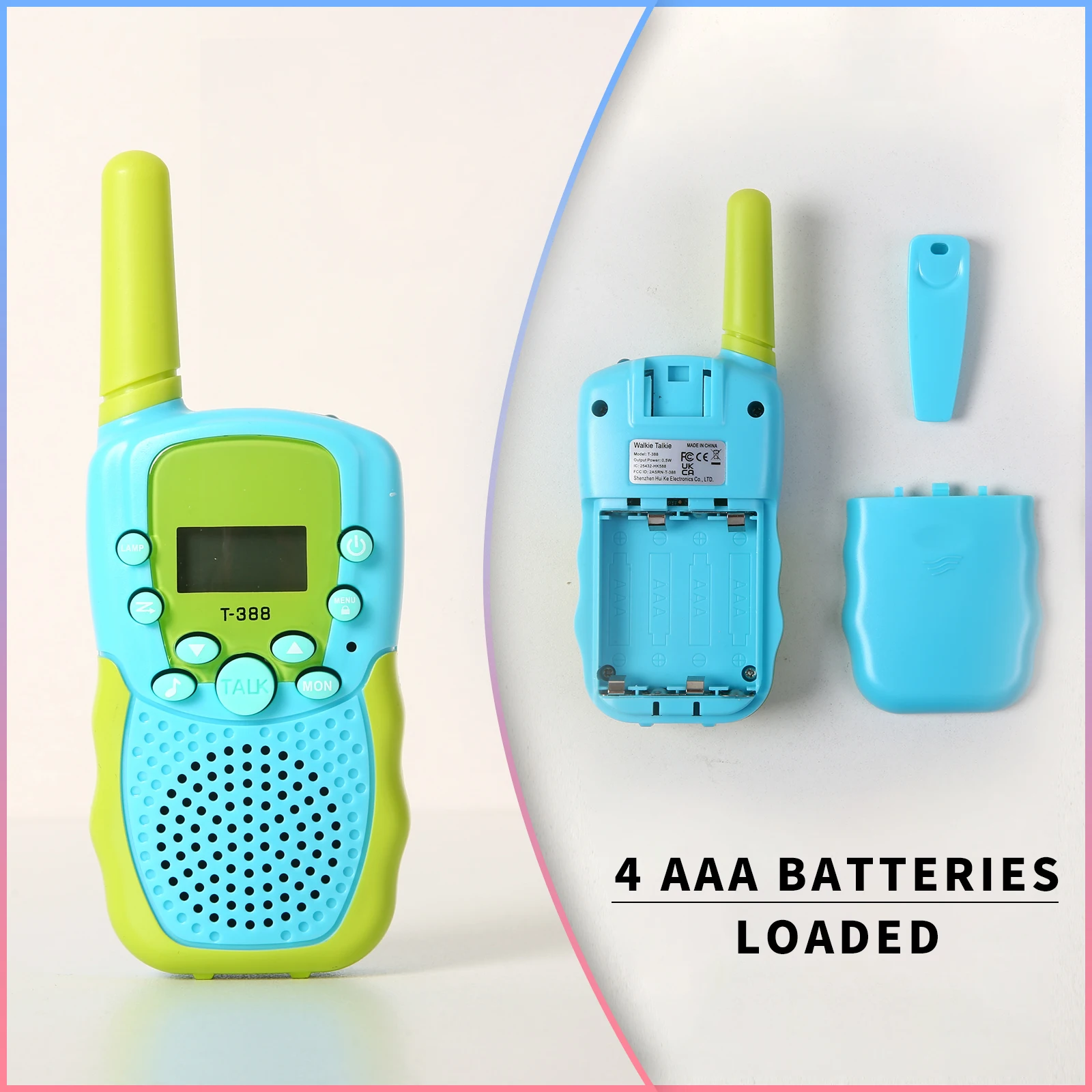2 stks/set Walkie Talkie Oplaadbare Lange Afstand Outdoor Game Radio Kind Speelgoed Geschenken