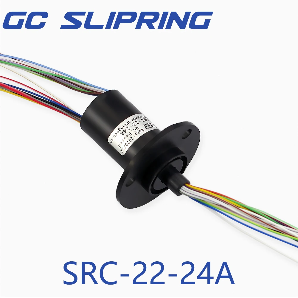 Slip Rings 24rings2A conductive ring, brush rotating connector, collector ring, carbon brush, sliding ring, diameter