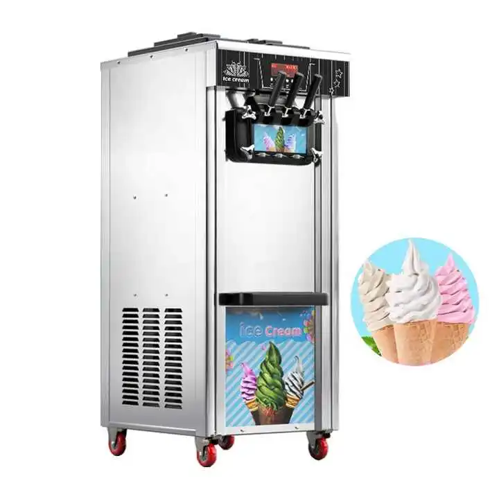 

EJIN Commercial Soft Ice Cream Machine Maker Industrial Soft Ice Cream Machine Maker Commercial Gelato Ice Cream Making Machine