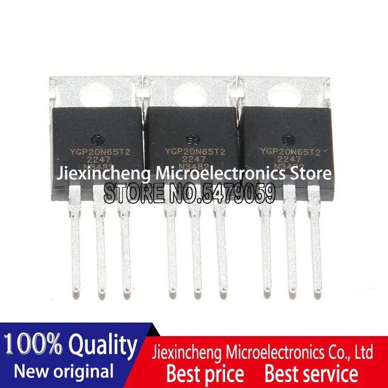 YGP20N65T2 YGP20N65 MOSFET TO220, Nouveau et Original, 500 Pièces