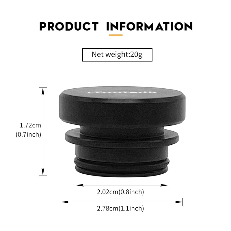 For Alfa Romeo Car Alloy Cigarette Lighter Plug Cover Dust Protection Cap Interior Accessories GT Stelvio F1 Brera Volante view 6