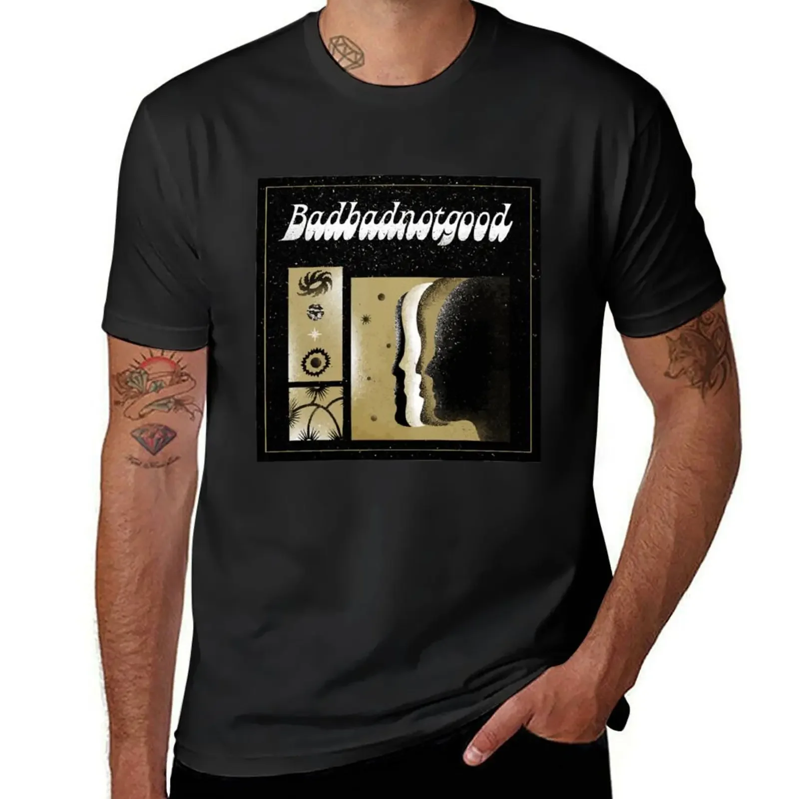 awan,BadBadNotGood-band,madang T-Shirt plus size clothes summer tops baggy shirts men t shirts high quality