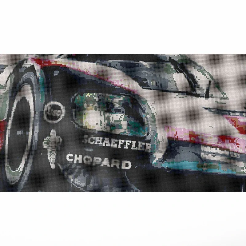 291600pcs MOC PORSCHES919 Hybrid Wallpaper Architecture Mural Building Blocks Model Assembly Toys Children Festival Gifts