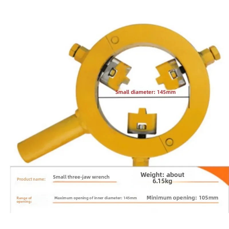

Excavator Repair Change Seal Wrench Tool Cylinder Two Grips Special Cylinder Wrench Fast Delivery