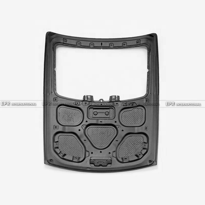 

Оригинальный новый багажник из сухого углеродного материала для Porsche Cayman 2006-2012, внешний аксессуар типа OE