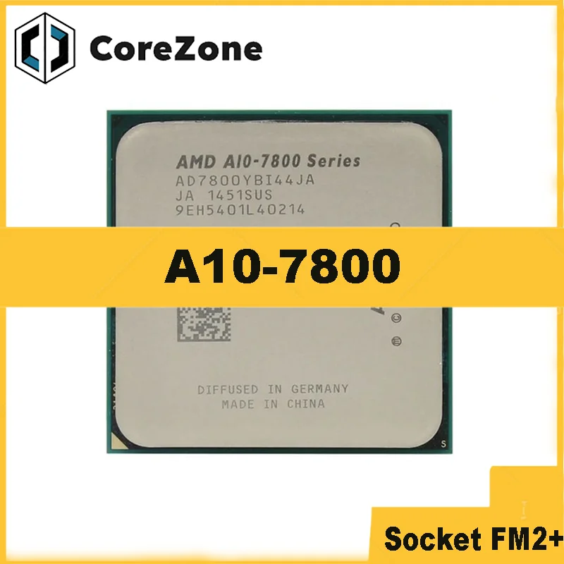 A10-Series A10-7800 A10 7800 3.5GHz Quad-Core CPU Processor AD7800YBI44JA / AD780BYBI44JA Socket FM2+