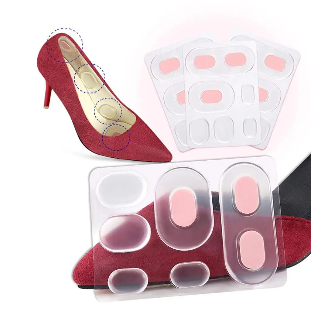 Foot Corn Removal Pads Gel Cushions Plasters Patches for Toe Callus Relief Transparent Heel Protector