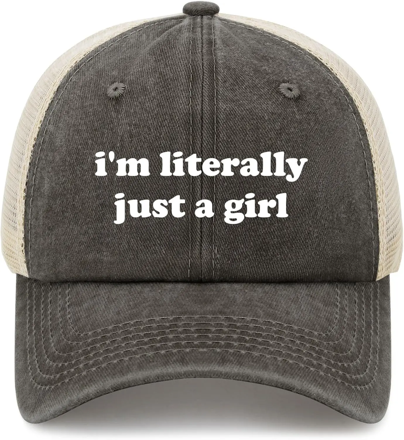 Литерально просто шляпа для девочек, шляпа дальнобойщика, женские шапки для папы, забавные подарки на день рождения