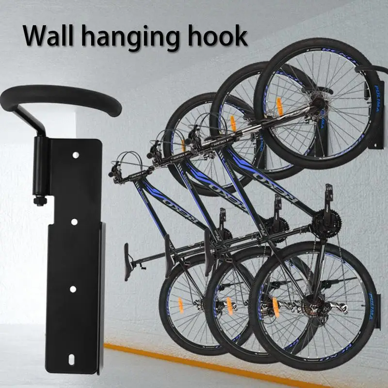 Bike Stands Wall Mount Bicycle Stand Holder Mountain Bike Rack Stands Hanger Hook Storage Bicycle Mounted Rack Stands