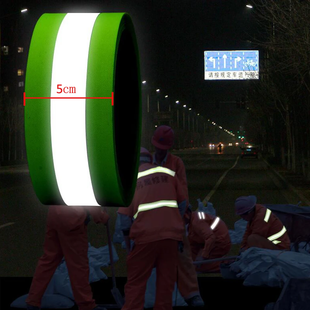 EN471 Reflective Tape Fabric Synthetic Sewing Textile DIY Sewing Material Accessories For Garments