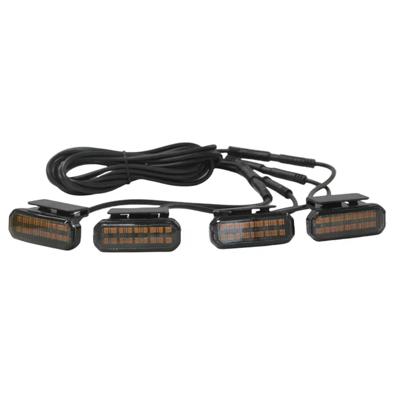 

New Arrival For Nissan Navara Terra Car LED Front Grille Light For Pickup Offroad Daytime Running Light Wheel Eyebrow Lamp White