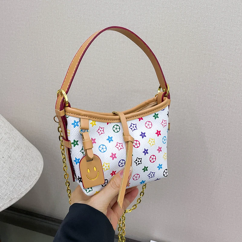 Bolsa de couro feminina elegante – bolsa crossbody clássica bolsa de ombro da famosa marca de luxo de designer