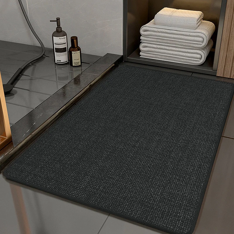 Indoor Door Mat Rug Non Slip Washable Entryway Rug Stain Dirt Resistant Front Rubber Doormat Outdoor Entrance Patio Hallway  Rug