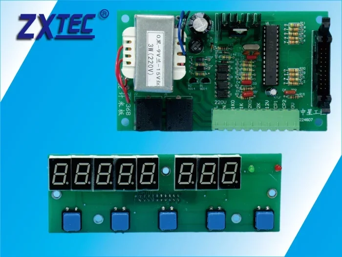 ZXTEC ZX-368 Length and Quantity Control Board (meter Counting Loose Parts)