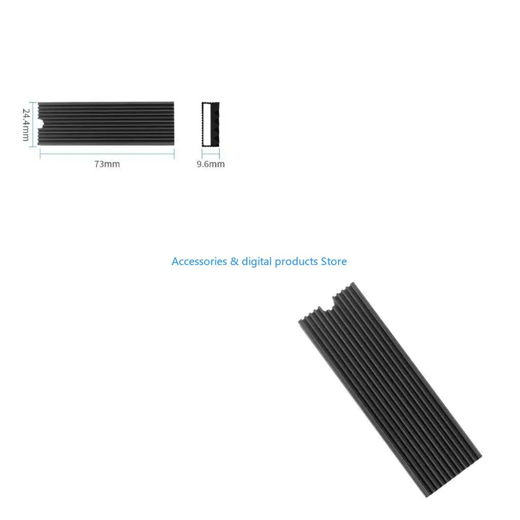 

Радиатор 77JD радиатор NVMe 2280, радиаторы SSD, термопрокладка, радиатор с канавкой, охладители, тонкое качество