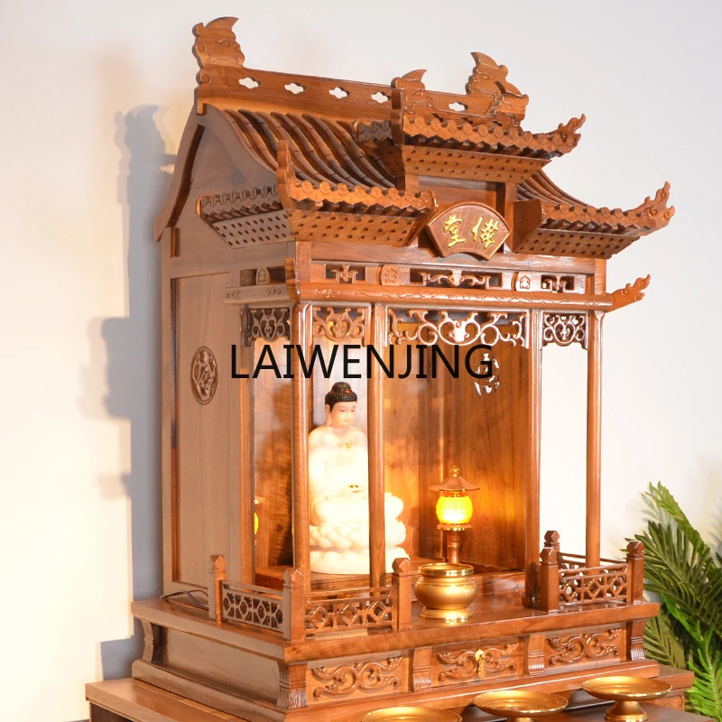 LYN Shrine Offering Table Household Guanyin Offering Table God of Wealth Table