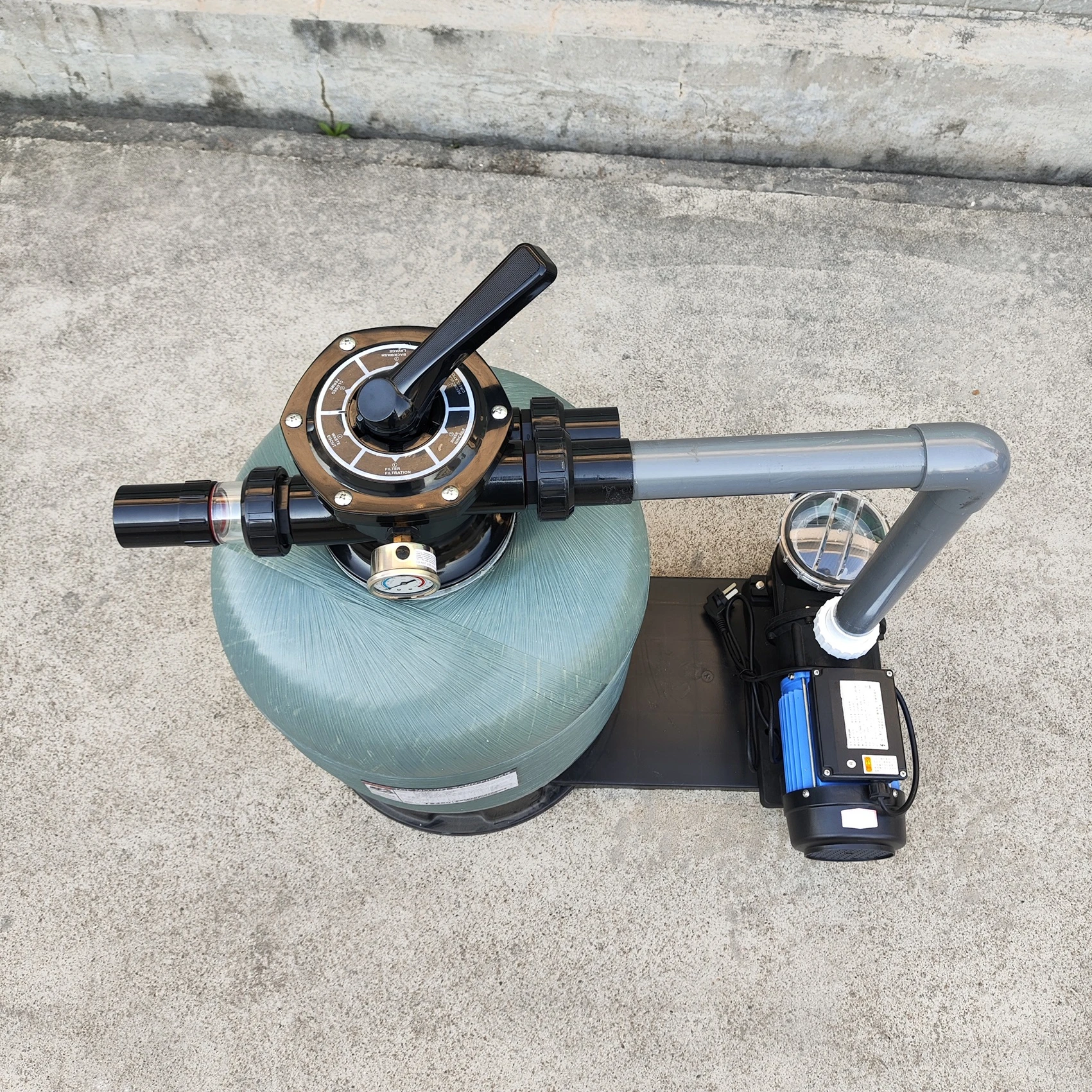 Swimming Pool Water Filtration System Sand Filter And Pump Combo For Efficient Water