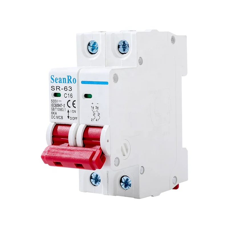 SeanRo-Disyuntor de energía Solar para baterías, interruptor mcb 20Amp, 32a, 800vdc, CC, certificado CE IEC