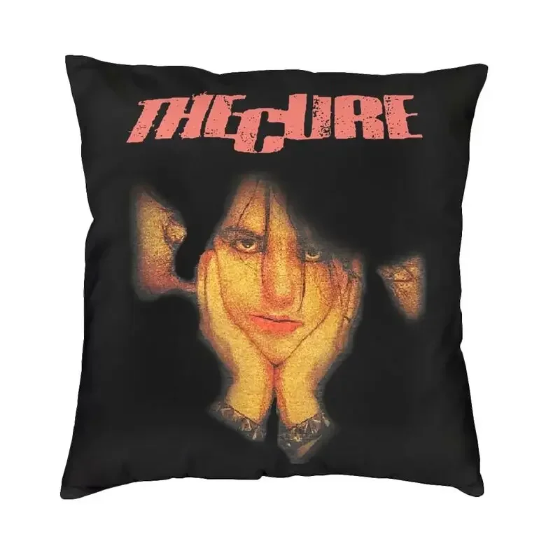 Music Cure Cushion Cover40x40cm 16x16Inch  Home Decor Print Robert Smith Throw Pillow for Sofa Two Side home decor