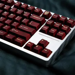 DOUBLE SHOT PYGA Translucence 121 Keys Keycap Cherry Profile Keycaps For Mechanical Keyboard RK61 87 100 61/64/68/75/84/87 104