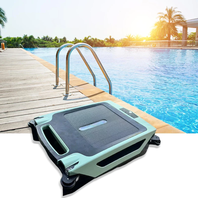 Plus Robotic Vacuum Robot Cleaner for Swimming Cordless Cleaning Automatic Tablets Suction Solar Rechargeable Pool