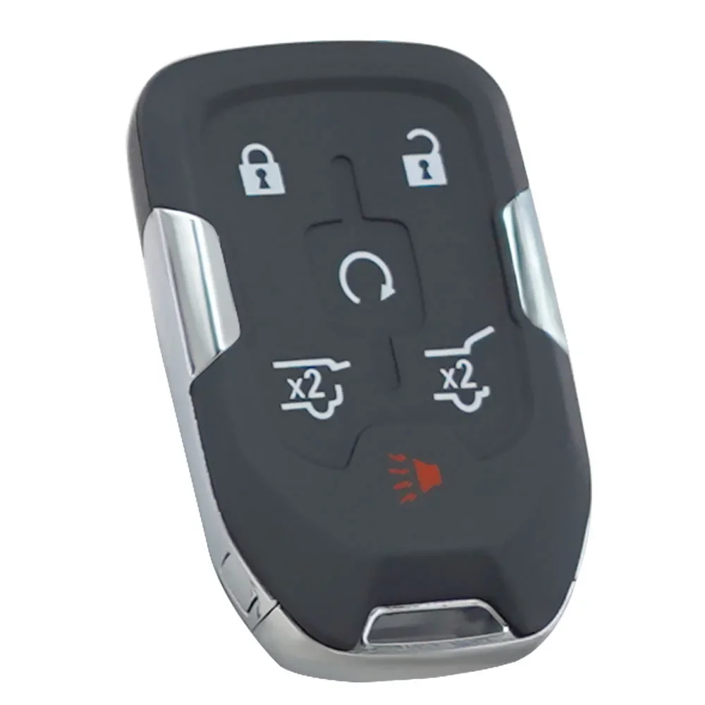 XRNKEY Smart Keyless Fob Shell for Chevrolet Tahoe Silverado Suburban Tahoe GMC Sierra Acadia Terrain YUKON Remote Key