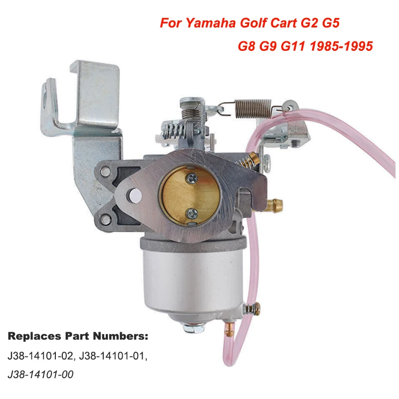 G2 G5 Carburetor For Yamaha Golf Cart G8 G9 G11 4-Cycle 1985-1995 Carb Replaces Part # J38-14101-02 J38-14101-01 J38-14101-00