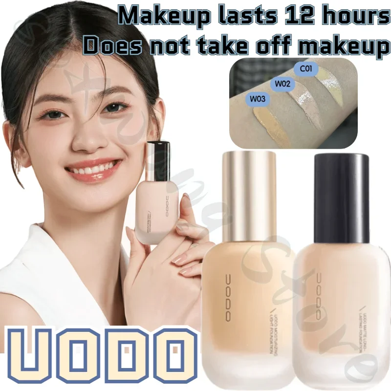 UODO Lasting Oil Control Concealer Foundation Silky Moisturizing Mixed Dry Oily Skin bb Cream 30ML