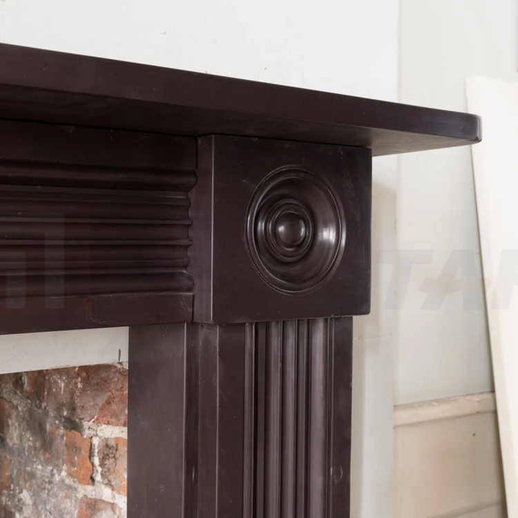 【ساخن】مدفأة كهربائية مثبتة على الحائط من الرخام الأسود