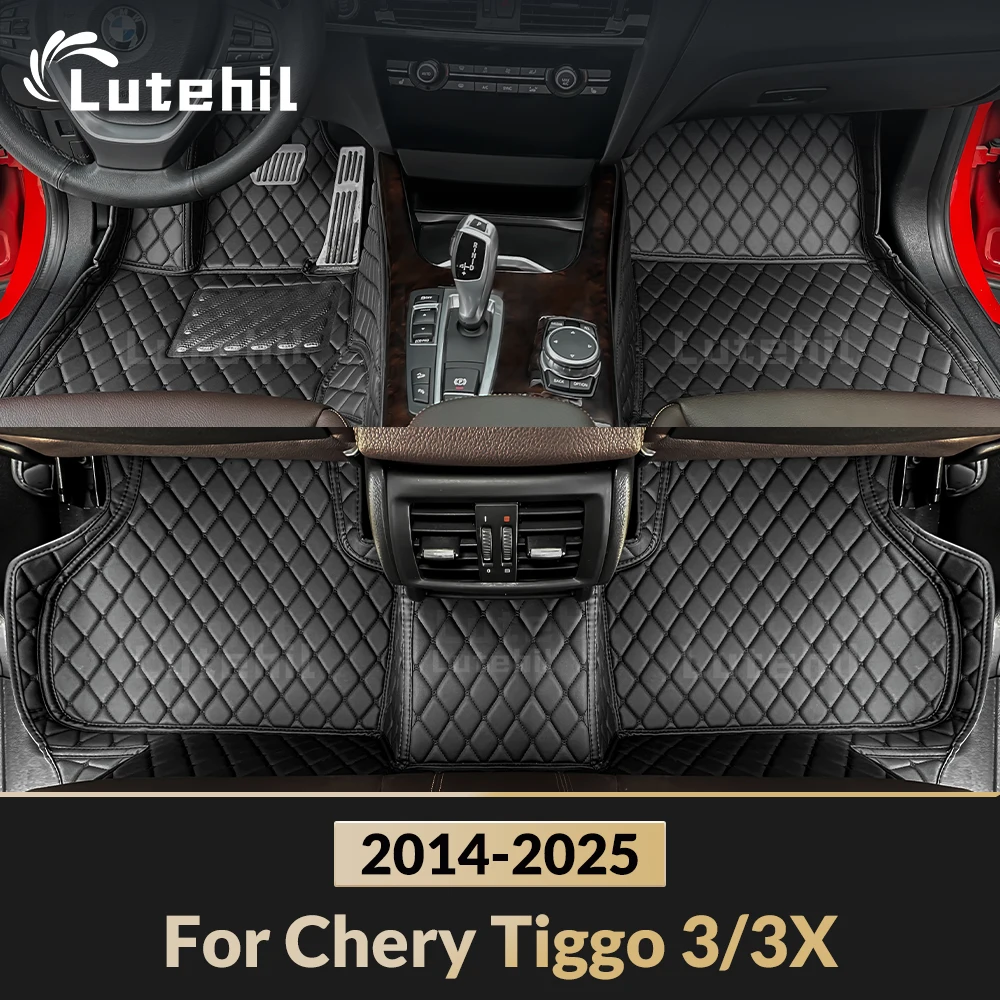 

Для Chery Tiggo 3/3X 2014-2025 пользовательские автомобильные коврики автомобильный ковер чехол аксессуары для интерьера защитные 2024 2023 2022 2021