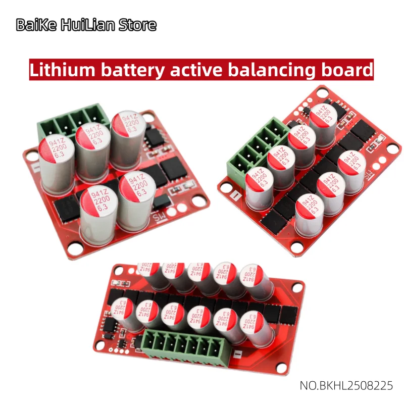 Ternary lithium iron phosphate lithium titanate balance plate 6A high current lithium battery active balance plate 3S 4S 6S