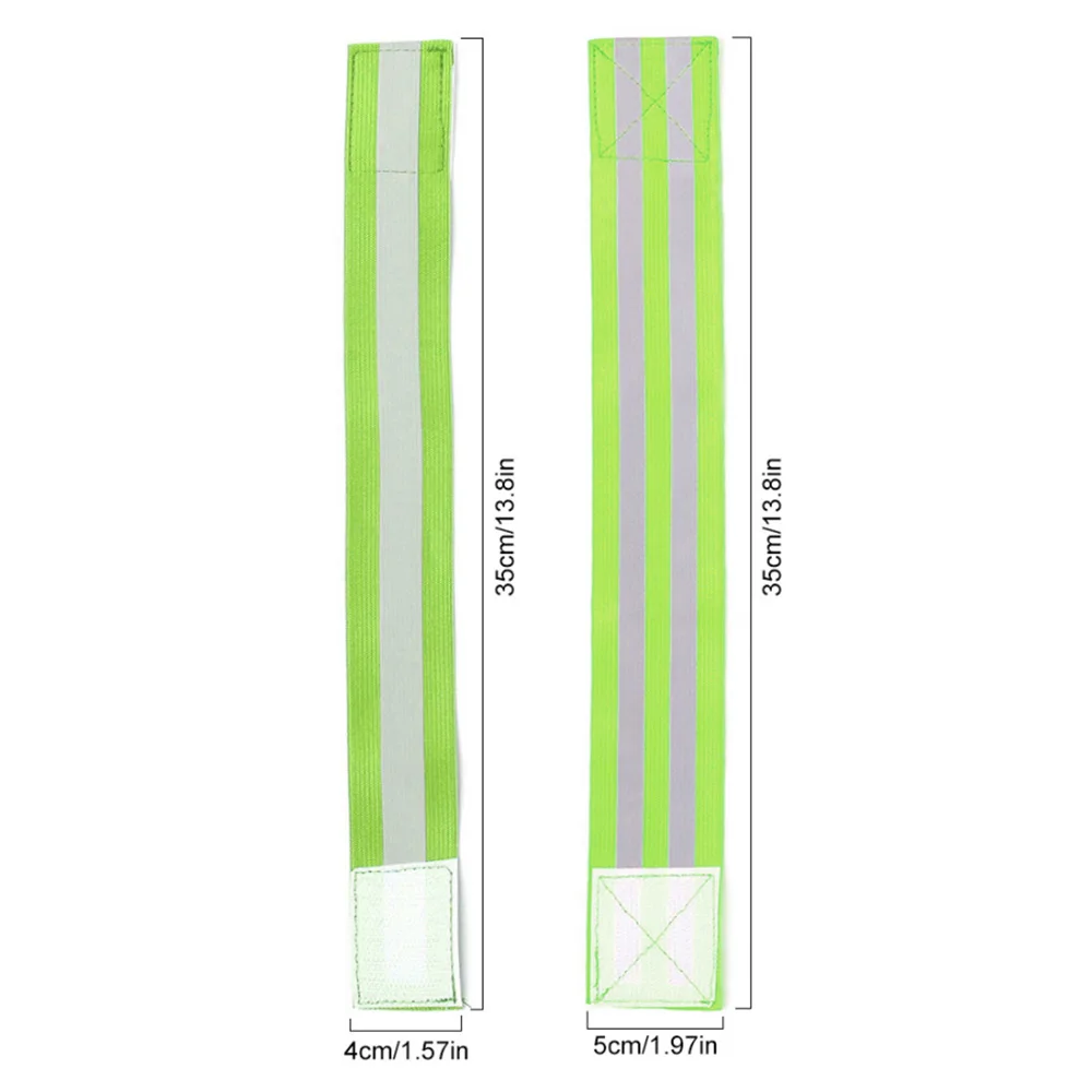 1PCS Night Cycling Reflective Band Arm Belt Outdoor Running Safety Reflector Tape Strap Elastic Armband Wristband Ankle Strap