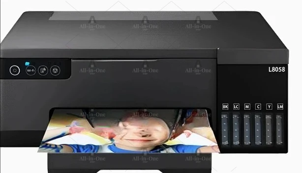 New 6 Color A4 L8050 Photo Printer Sublimation Printer L8058  Inkjet Printer