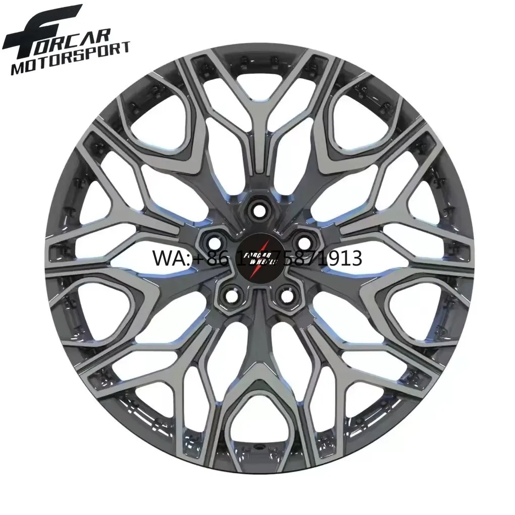 

Кованые высококачественные OEM-диски из алюминия T6061 для легковых автомобилей, цельные, цветные, высокопроизводительные, для автоспорта