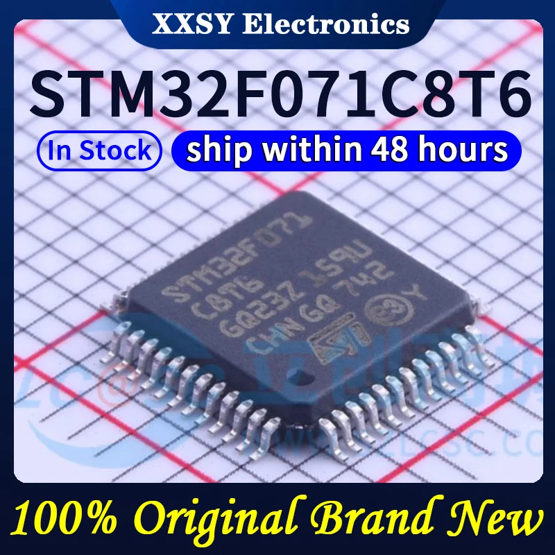 STM32F071C8T6 STM32F071CBT6 STM32F071RBT6 STM32F071VBT6 STM32F071V8T6 В наличии 100% оригинал и новый