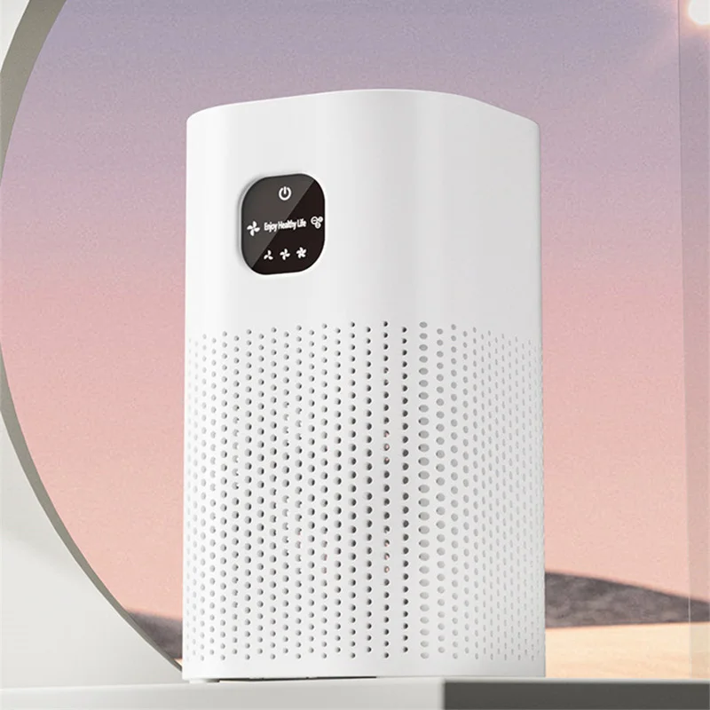 Luftreiniger mit Luftbefeuchter-Kombination für Heimallergien und Haustiere, Raucher im Schlafzimmer, echter H13-HEPA-Filter, 2-in-1