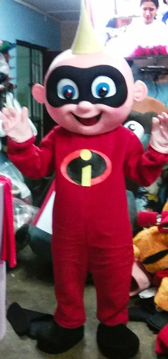 

Super boy Mascot Costume Fancy Dress Performance Prop Adult size Outfit Carnival Dressing