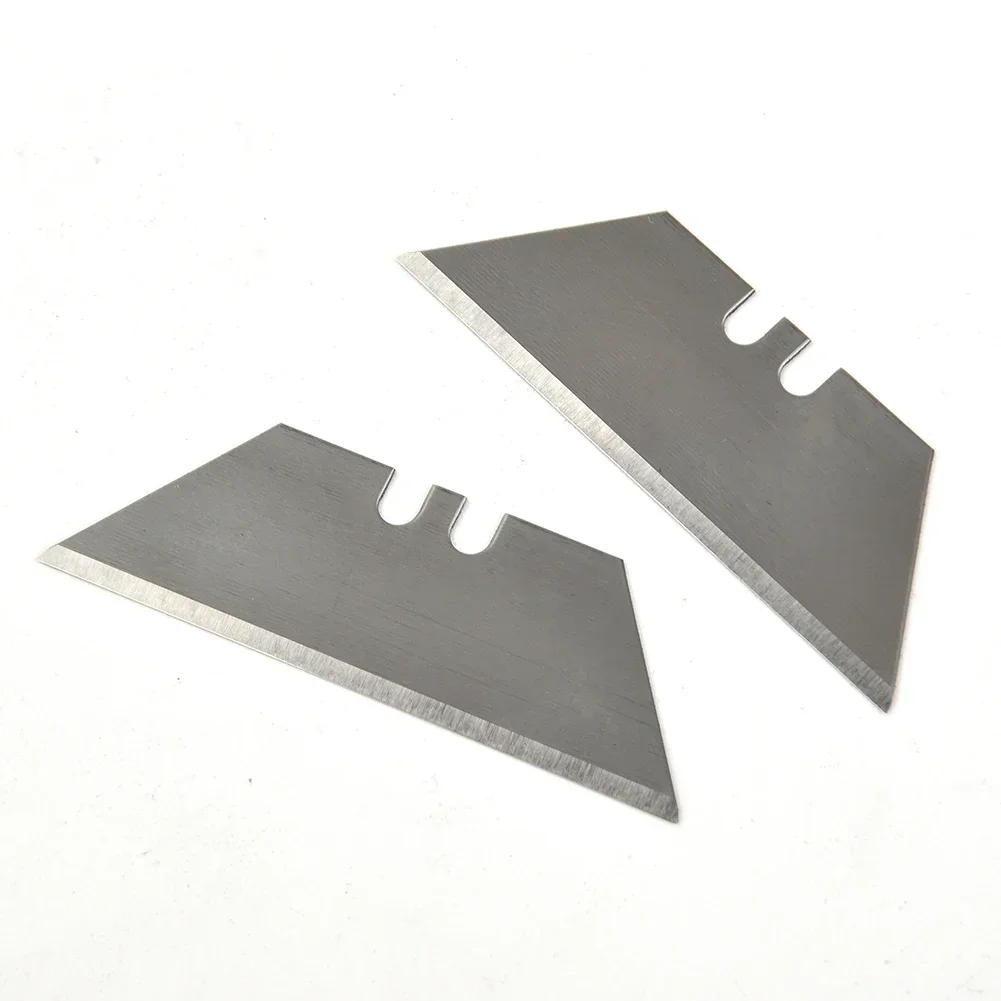 10pcs Special KN-Ife Blades Steel Material Utility KN-Ife Trapezoid Blades 60×18mm Replacement DIY Art Craft Cutter Tool Blade