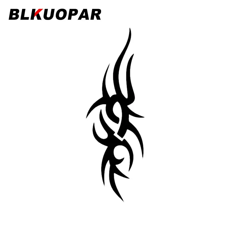 

BLKUOPAR Tribal Pattern Car Stickers JDM Vinyl Personality Die-cut Waterproof Sunscreen Windows Refrigerator Car Accessories