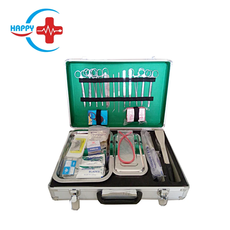 HC-R063 Veterinary surgical kit/surgical equipment ,Animals operation instrument kit for Large animals