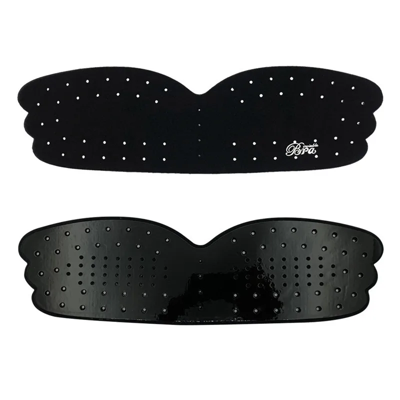 Reggiseno push up invisibile da donna Reggiseno senza spalline senza schienale Reggiseno senza cuciture autoadesivo in silicone riutilizzabile Reggiseni appiccicosi per sollevare il seno