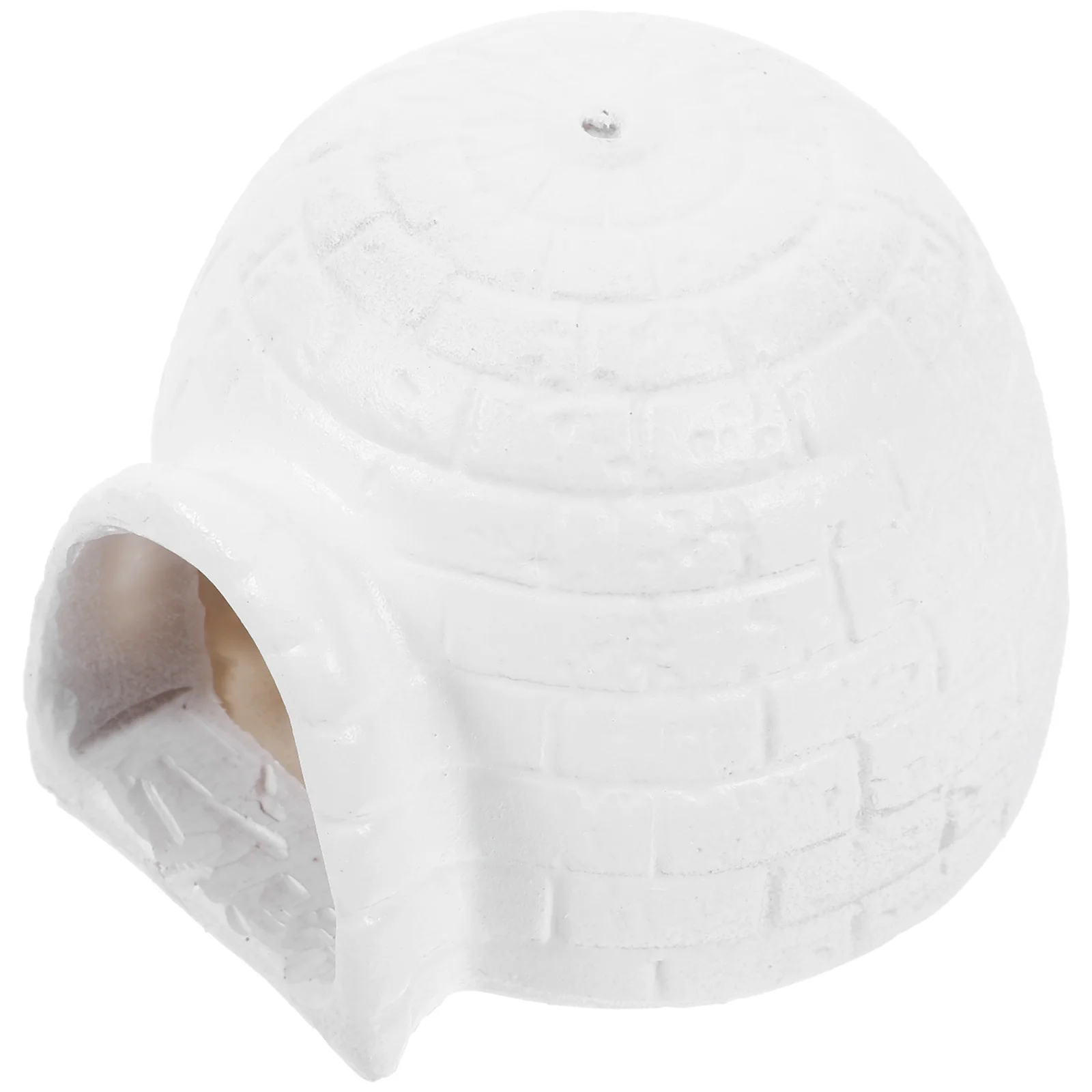 

Resin Igloo Aquarium Decor Unique Tank Hideout Small Polar Ornament Natural Fish Shrimp Shelter Tank Decoration