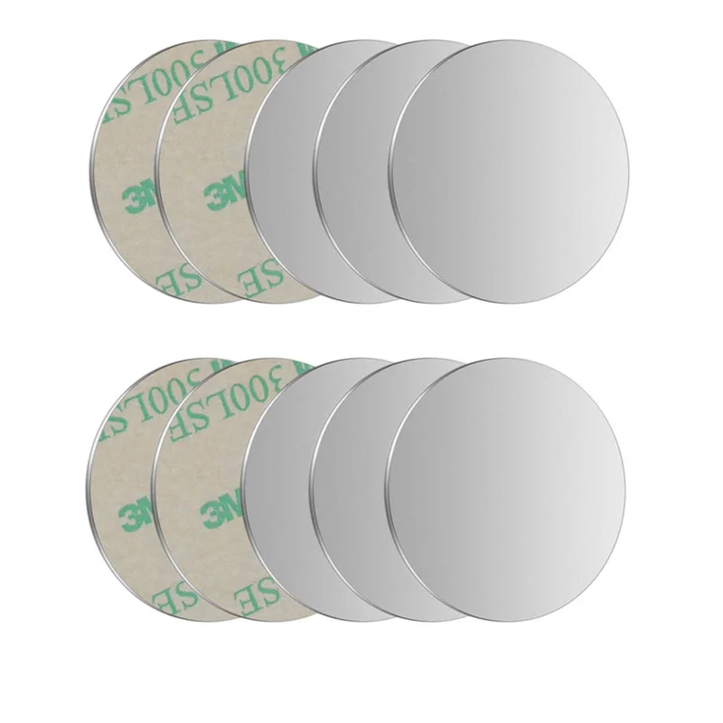 Universele magnetische metalen plaat voor telefooncirkel Mobiele telefoonmagneetstandaard Ringmagneet voor iPhone SJZJ29