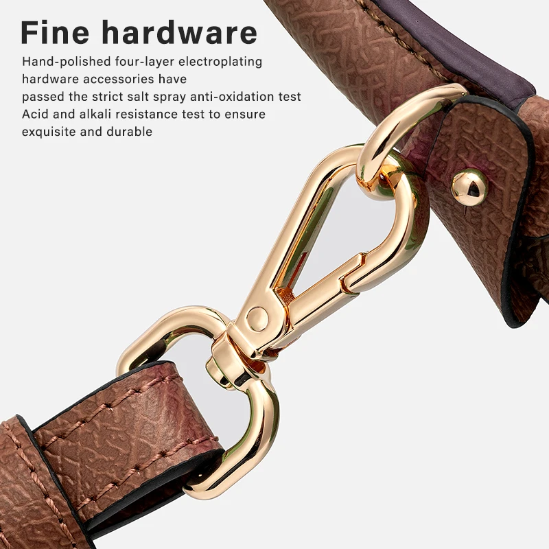 WUTA Bag Strap Set For Longchamp Epure Bags Free Punching Modification Kit Fashion Wide Replacement Straps Accessories