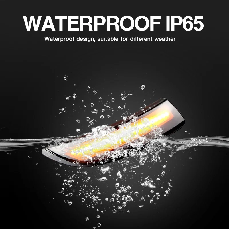 2 قطعة لا خطأ LED الجانب مرآة ديناميكية بدوره إشارة أضواء متتابعة لفورد فييستا Mk7 2008-2017 لفورد B-Max اكسسوارات السيارات #6