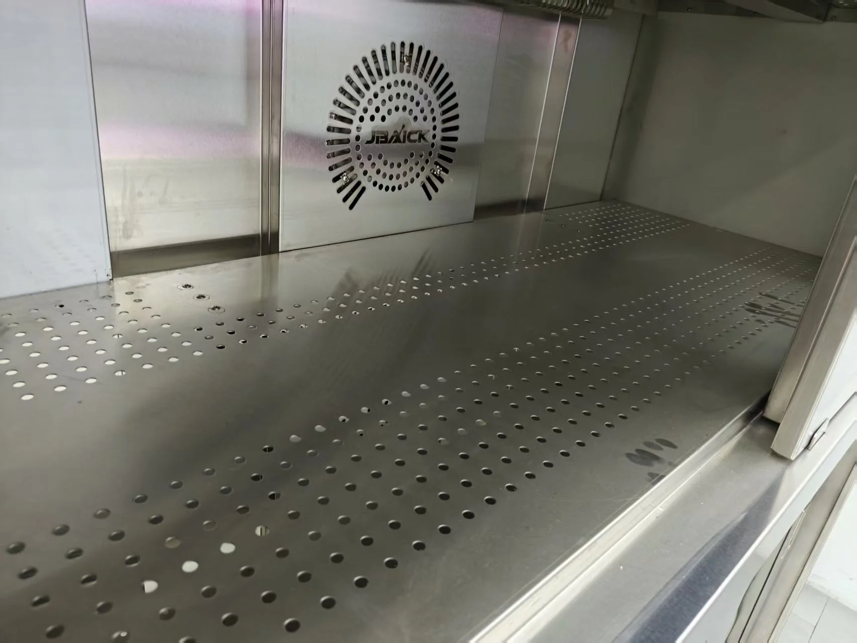 Y أنبوب إضاءة بالأشعة تحت الحمراء التدفئة الذكية درجة حرارة ثابتة فاخرة باب مزدوج الفولاذ المقاوم للصدأ 304 خزانة التطهير 700L السعة