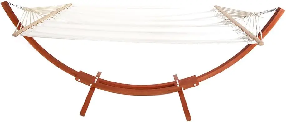 Hammo Wood Arc Stand With Double Hammo (10.5 Ft)